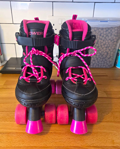 Power girls quad roller skates - power,