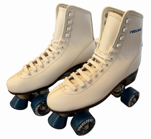 Freesport white quad roller - white,