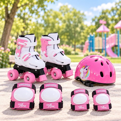 Sk8 zone unicorn quad skates - zone,